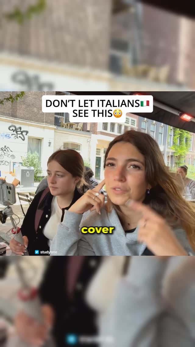 DON’T LET ITALIANS SEE THIS😳