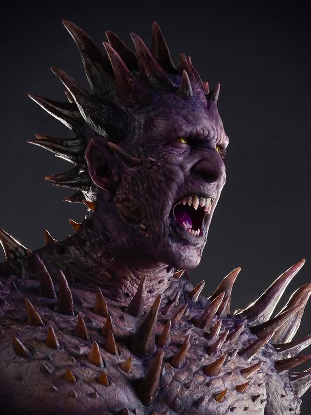 With the release of @mastersmovie this weekend, it’s lovely to be able to share some of our team’s incredible work.
Here’s the wonderful @jamesapps as the fearsome ‘Spikor’, wearing rubber from head to toe.
As with all our MOTU characters, Spikor was an exciting challenge and had us combining traditional and state of the art techniques to bring him to life.
He was a huge team effort at BGFX, but a shout out to our key artists @ashley_alexander_powell @jonmoorefx and @johnnymurphy1988 for their on set application skills (with Ashleigh playing a big part in the sculpting too) @colinjackman.sculpture @andy_hunt2000 and Kate Hill for the beautiful sculpture, @joelmonkeyboy @kati.h.d and @gillian132 for their insane painting, @harveyjcsmith for his 3D head scratching and silicone supervision, @john_e_t for overseeing the mammoth mould making processes and @stitchesandglue for all their fabrication help! Lenses courtesy of @eyeworks_for_film and dentures created by @fangsfx 
Also big thanks to Costume Designer Richard Sale and his team for a truly enjoyable collaboration.
As with all our characters - it was a joy to work with Director Travis Knight and bring his vision to the big screen!
Check out Masters of the Universe at the cinema, now playing nationwide!

@masters #mastersoftheuniverse #heman #creature #prosthetics #makeup @amazonmgmstudios