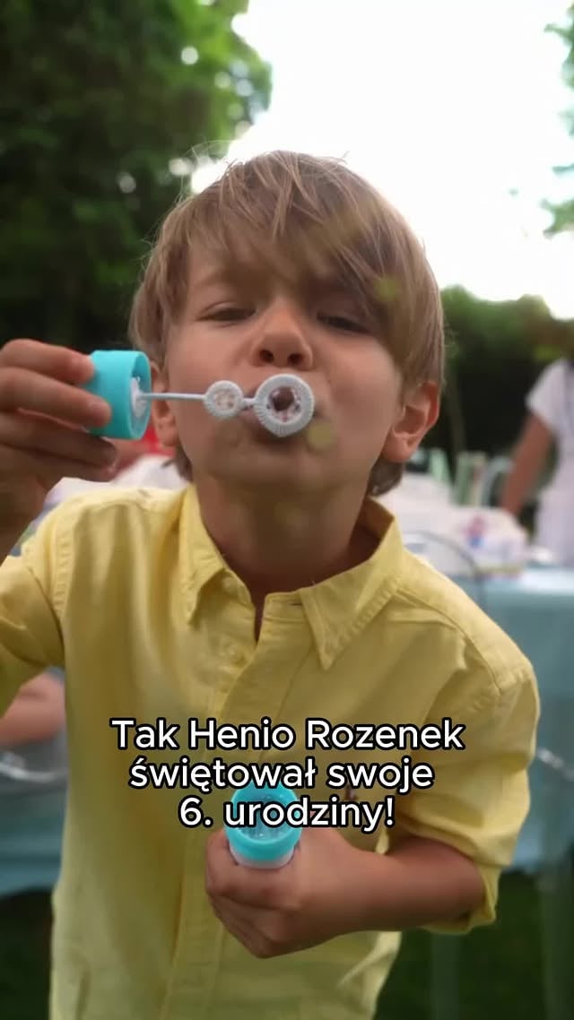 Wyjątkowy dzień w rodzinie Rozenek-Majdan. Małgosia opublikowała pełne ciepła kadry z urodzin Henia! 🎉💕 by @swiat.gwiazd