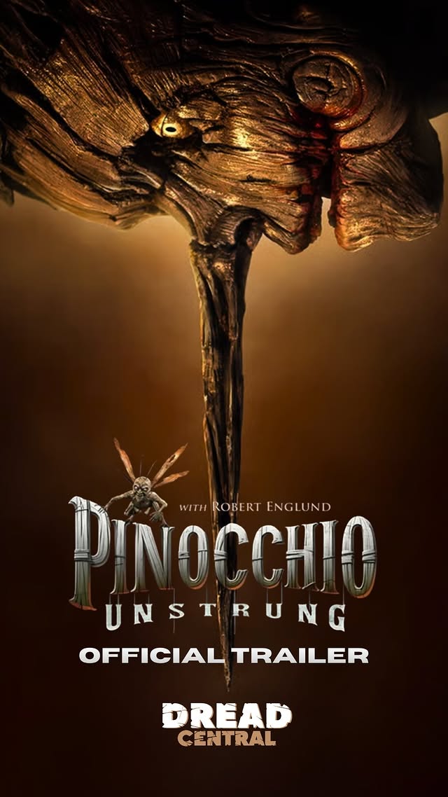 Exclusive Trailer / PINOCCHIO: UNSTRUNG ▶️Geppetto (@richbrake) introduces his grandson, James, to a magical doll named Pinocchio. But when James brings his new friend into the world, the doll begins a violent crusade to eliminate all things bad under the guidance of the sinister Cricket (@officialrobertenglund).Directed by @rhys_frake_waterfield, Pinocchio: Unstrung is the latest addition to the Twisted Childhood Universe, which includes Winnie-the-Pooh: Blood and Honey, Peter Pan’s Neverland Nightmare, and Bambi: The Reckoning. In theaters July 24 via @vivapicturesco 🧵#horror #movietrailer #filmtrailer #pinocchiounstrung by @dreadcentral