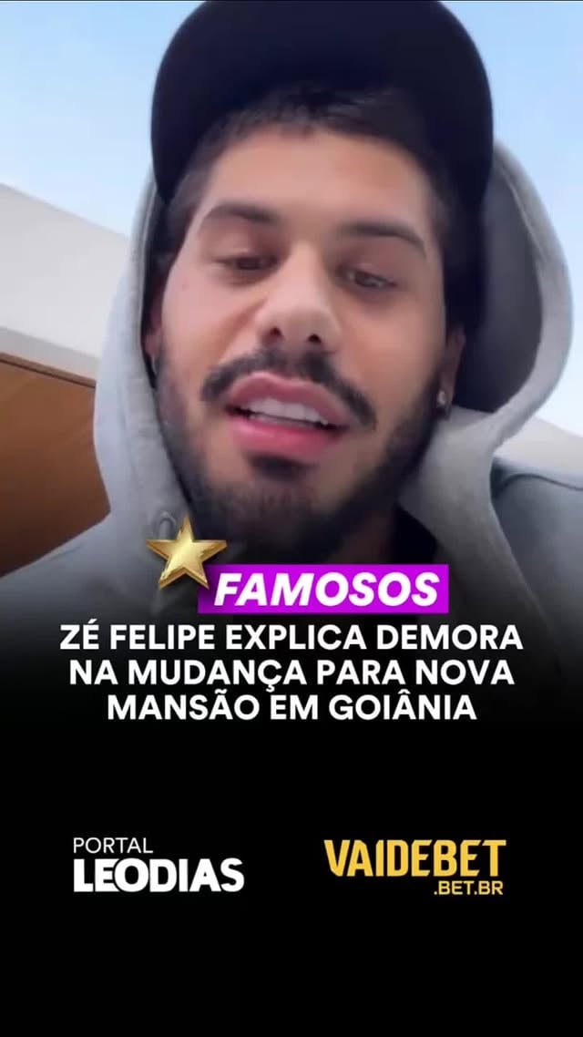 O cantor Zé Felipe começou a manhã desta terça-feira (9/6) interagindo com os seguidores nas redes sociais. O filho de Leonardo contou que ainda não se mudou definitivamente para o novo imóvel de luxo que irá acolher sua família, em Goiânia e esclareceu o motivo. Ele ainda revelou aos fãs qual é a situação que mais o estressa.

Reprodução: @zefelipe

SAIBA MAIS NO LINK DA BIO OU NOS STORIES!

📲 Leia a matéria completa no portalleodias.com