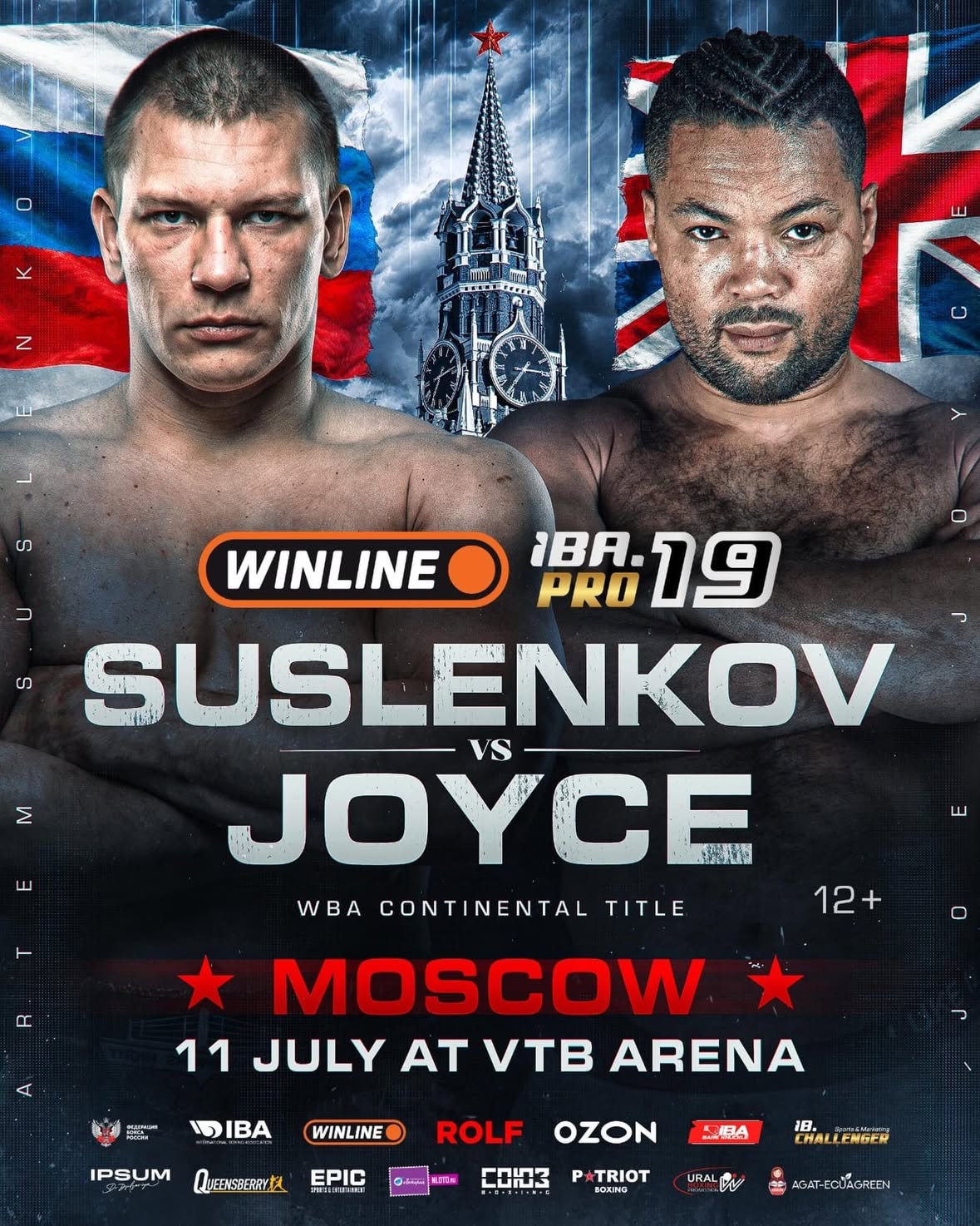 I’ve spent the last year preparing, training and wanting to be back in the ring. I’m excited for the opportunity to travel to Russia and challenge for the WBA Continental Heavyweight Title on 11th July.

Thank you to IBA for the opportunity. My team and I are locked in. See you in Moscow. 

#THEJUGGERNAUT

#IBAPro19
#SuslenkovVsJoyce
@Iba_official
@artem.95.boxing