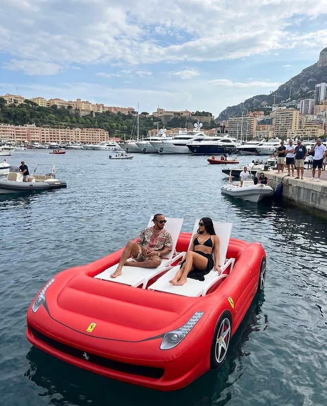 🏁🛥️ In Monaco, not every Ferrari belongs on a racetrack.

Lewis Hamilton and Kim Kardashian seem to have found an alternative.

Artificially generated tribute artwork.

Some people cruise on yachts. Others cruise on Ferraris.

@motorsfera

All rights reserved for the AI creation by @motorsfera.

#LewisHamilton #KimKardashian #Ferrari #MonacoGP #Formula1 #F1 #Monaco #Motorsfera