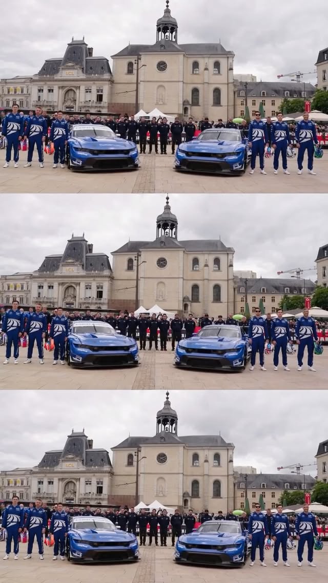 The Mustangs are rolling into Le Mans! The countdown to the 24 hours starts now #AmericasRaceTeam by @fordracing