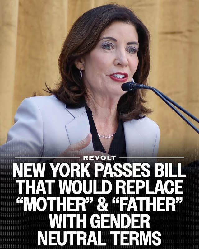 Insanity! Hochul and Albany Democrats have erased the legal terms of “mom and dad”, replacing them with “gestating and no gestating parent.” Rather than focus on cultural wars and nonsense, they should be focused on tax and utility bill relief.  As Governor, I’ll cut your income taxes and slash your electric bill in half.