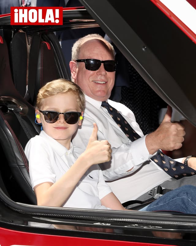 A touching father-son moment unfolded at the Monaco Grand Prix as Prince Albert II and Prince Jacques of Monaco enjoyed one of the principality’s most iconic sporting traditions together.