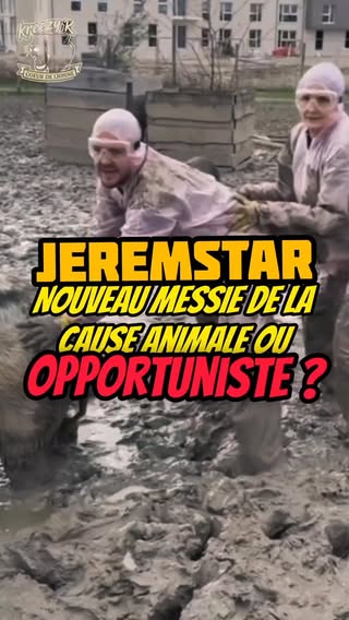 #jeremstar peut-il représenter la cause animale alors même qu'il humilie et objectifie les animaux ?

Sommes nous prêts à sacrifier nos valeurs pour de la visibilité ? 🙈🙉🙊

❌️Il a sauté dans les arènes après la m*rt du taureau, il n'a pas tenter d'empêcher la #corrida 

❌️Il dit qu'il risque la prison mais c'est malhonnête, le procureur à requis une peine d'amende de 6000 € Max

❌️ Il se filme toujours mac do (pas très L214)

❌️ Il mime des actes S*x el sur des animaux ( y a 4 mois environ pour les cochons et l'agneau de chez Suzi handicap)

⚠️ Regardez la vidéo avant de réagir SVP, je n'invente rien, les vidéos proviennent de ses réseaux et y sont toujours en date du 7/06/2026.

Tout est sourcé - articles de presse, photos etc...

Mon objectif : mettre un coup de projecteur sur la "Jeremstar mania" qui a envahi la cause animale ces derniers mois. 

Ce sera à vous de vous faire votre propre opinion sur la sincérité du personnage et surtout sur la crédibilité qu'il apporte à la cause animale !

Perso, je ne peux pas rester silencieuse face à ses outrages envers les animaux, parce que ça ne me fait pas marrer, ça me dégoûte !

Mais Jeremstar n'est qu'un symptôme du tournant que prend la cause animale, un tournant délétère que prennent pas mal de causes, dicté par les algorithmes et le devoir de faire des vues a tout prix pour continuer à exister dans un monde envahi par la culture du vide.

Désolée de casser l'ambiance, mais j'estime que la noble cause animale vaut mieux que ça 😔

La cause animale n'est pas à vendre 

Les silences complices, c'est ça qui fait du mal à la cause ! 

Un peu nostalgique de la période #antispeciste et de l'animalisme d'il y a quelques années...
 
 #clash #décodage