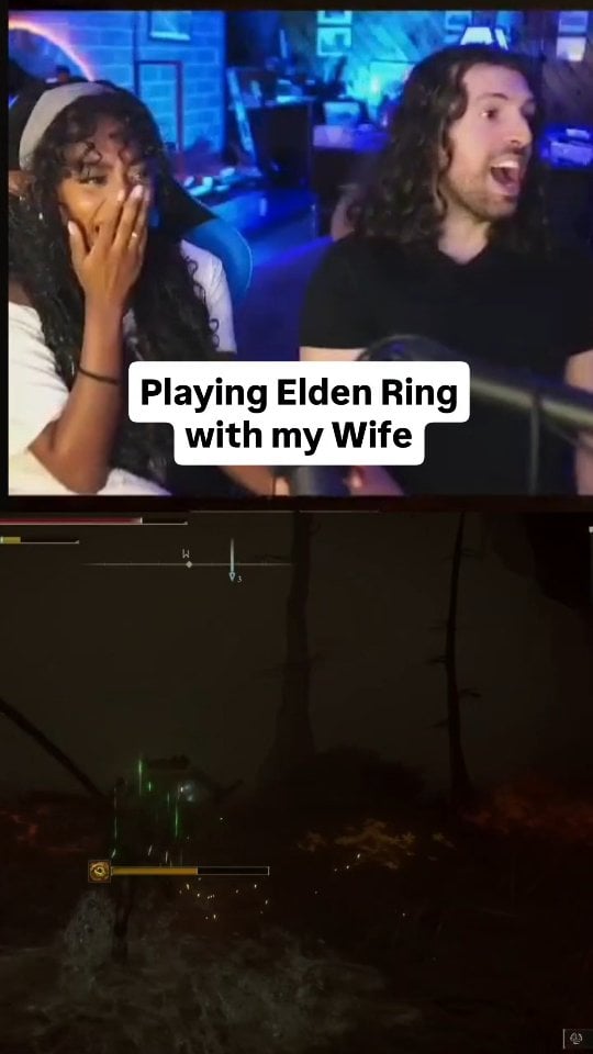 Lesson 1: wife is always right #couple #voiceacting #eldenring #gaming #voiceactor by @philipandaliya