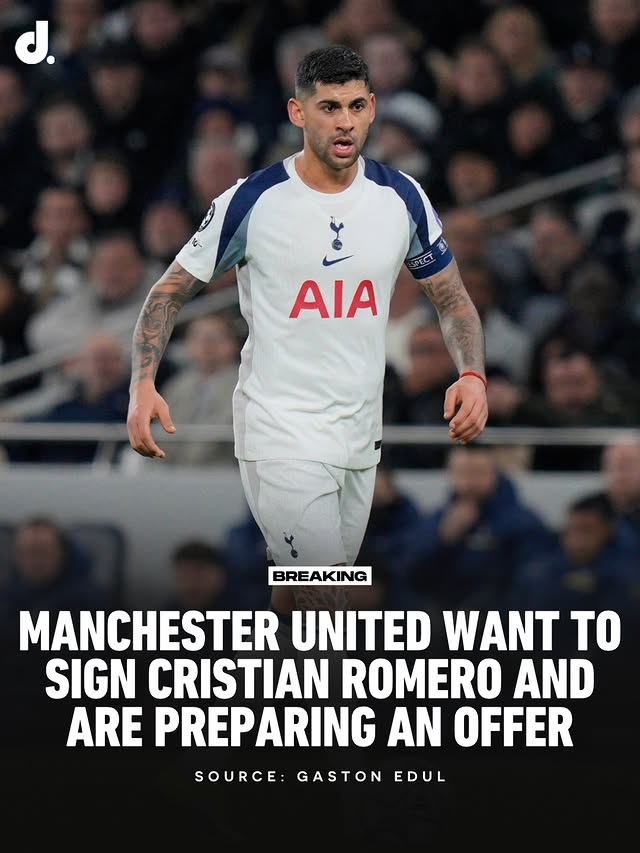 BREAKING: Manchester United want to sign Cristian Romero and are preparing an offer.Source: Gaston Edul [🌕] by @centredevils