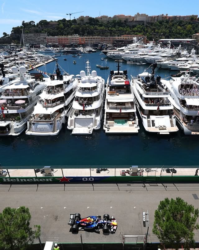 Isack Hadjar making moves in Monaco with his first team podium finish! Another step forward for Red Bull Ford Powertrains alongside @redbullracing 🤝📸 | Getty Images by @fordracing