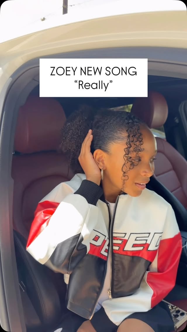 ZOEY’S NEW SONG: “REALLY” 🎶🔥 by @zoeyzanai