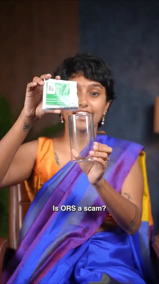 ORS has saved millions of lives, but not every product sold as “ORS” follows the WHO formula. Dr. Sivaranjani Santosh fought for years to raise awareness about this issue and helped bring change through the courts. Thanks to doctors like her for standing up for public health.

Research by: @raveenapaul__
Scripted by: @varunparwatiya & @pranshukepravachan
Edited by: @just.a.creatorr

//0609