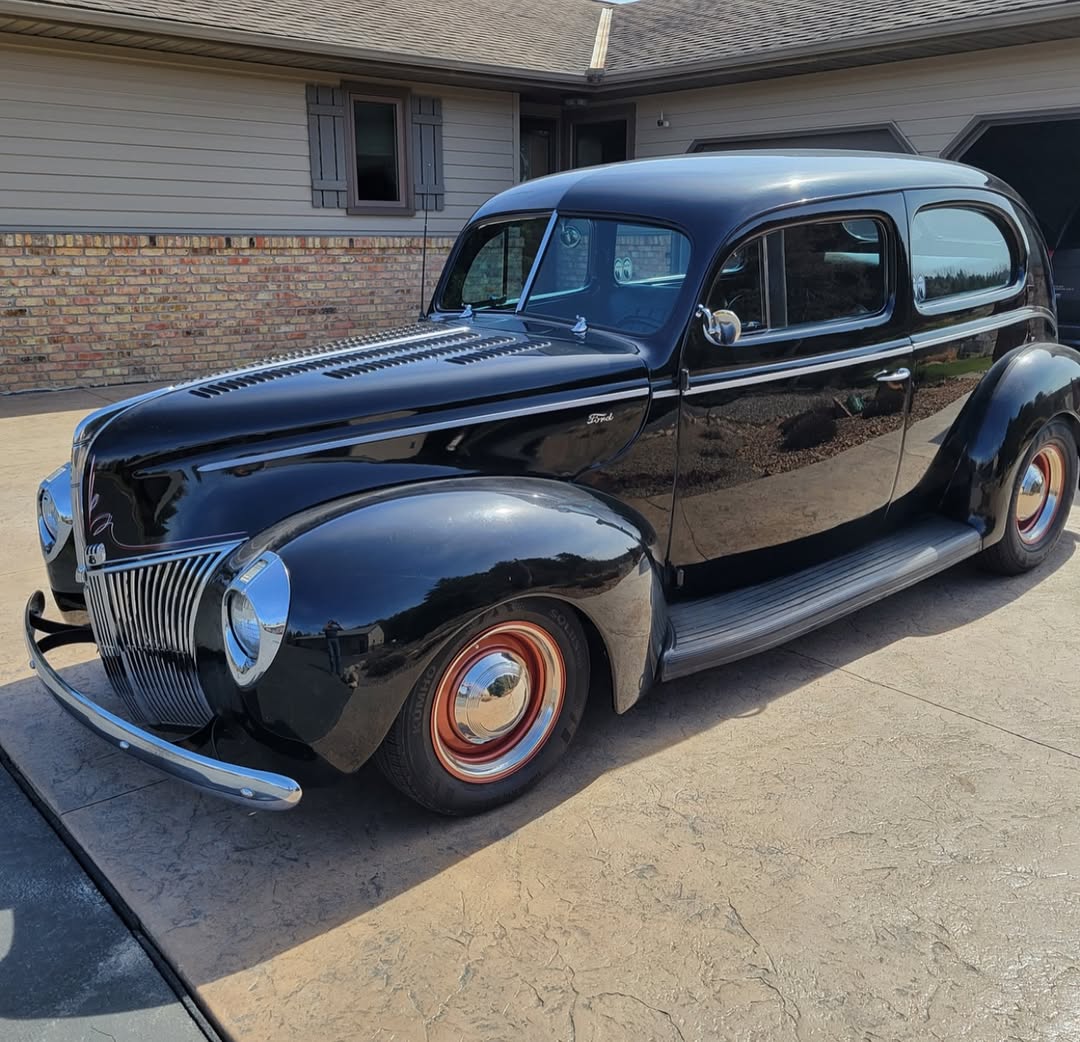 I am looking forward to picking up my new ‘40 Ford next month!