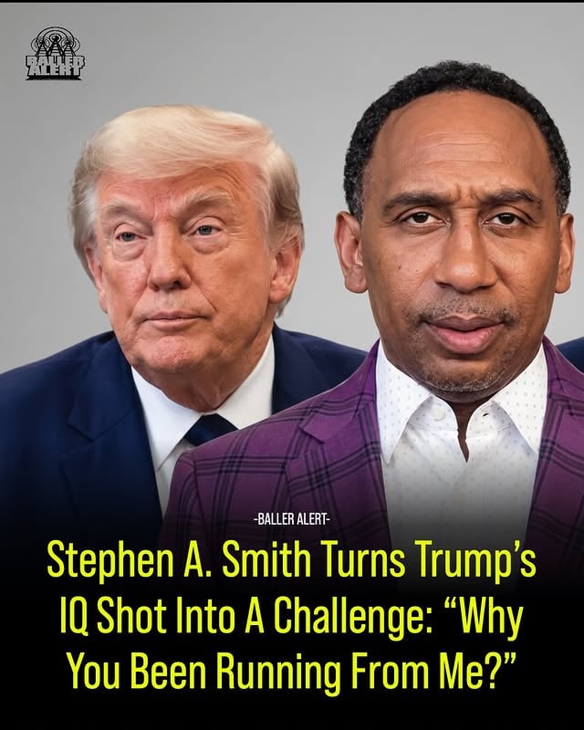 Stephen A. Smith Turns Trump’s IQ Shot Into A Challenge: “Why You Been Running From Me?”🎥: @Firsttake @CspanBlogged by: Grace L.What started as a basketball conversation quickly turned into a political showdown. Stephen A. Smith is firing back after Donald Trump questioned his intelligence, and instead of simply trading insults, the ESPN personality escalated the moment into something bigger: a direct challenge.Speaking on First Take, Smith responded to Trump’s remarks by saying:“You wanna talk about IQ, I could say I put my IQ against yours any day of the week. I can go one better. I could ask you why you been running from me the last year since I wanted to talk to you. I could ask you to debate me since you think you’re that dude. We could go a myriad of ways.”The exchange began after Smith criticized Trump’s appearance at Game 3 of the NBA Finals at Madison Square Garden. During First Take, Smith argued that a presidential visit would create logistical headaches for New York City and called the decision selfish, narcissistic, and unnecessary. He even joked that if the Knicks lost, he would blame Trump for disrupting the energy surrounding the game.The Knicks ultimately lost to the Spurs, and Trump was asked about Smith’s comments afterward.Trump responded by saying Smith seemed like a “nice guy” but suggested he lacked the intelligence necessary to run for president, stating that a person needs a “high IQ” for the job and that he did not believe Smith possessed it. Reports indicate Trump made the remarks while discussing speculation surrounding Smith’s growing political profile.That context matters.Over the past year, Smith has increasingly stepped outside the sports world and into political conversations. He has appeared on major news programs, discussed national issues, and openly criticized both Democrats and Republicans. His commentary has generated enough attention that discussions about a possible future political run, once viewed as a joke, have become recurring talking points across media platforms.