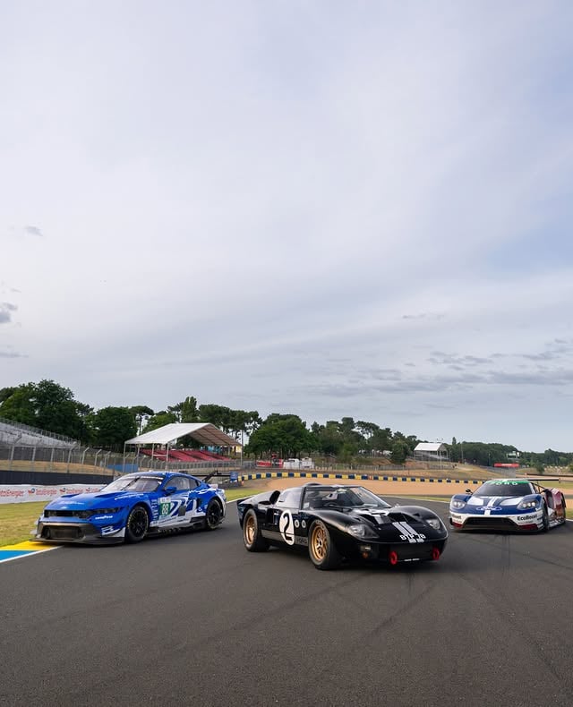 3 generations of chasing glory at Le Mans #FordRacing125 by @fordracing