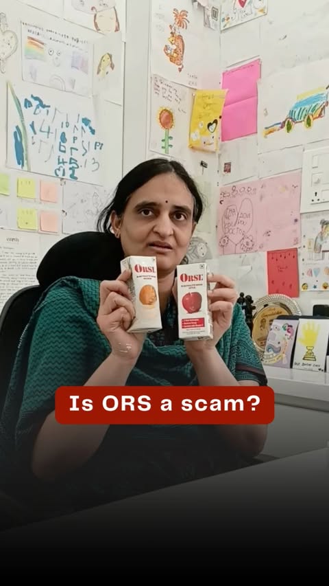 ORS has saved millions of lives, but not every product sold as “ORS” follows the WHO formula. Dr. Sivaranjani Santosh fought for years to raise awareness about this issue and helped bring change through the courts. Thanks to doctors like her for standing up for public health. @drsivaranjanionline

Research by: @raveenapaul__
Scripted by: @varunparwatiya & @pranshukepravachan
Edited by: @just.a.creatorr

//0609
