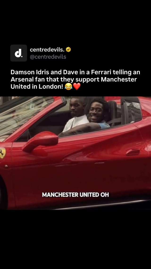 😮‍💨Damson Idris makes no secret of his deep allegiance to Manchester United, bringing his sharp Hollywood charisma to the global Red Devils fanbase. Whether he is analyzing tactical shifts on social media or showing up in style at Old Trafford, the British actor embodies the passionate energy of a lifelong supporter. His dedication goes beyond casual viewing; Idris frequently engages in the highs and lows of the club’s transition eras, celebrating dramatic match-winners and demanding elite standards just like any die-hard fan from the Stretford End. For him, United is a defining lifestyle.(DM FOR CREDIT) by @centredevils